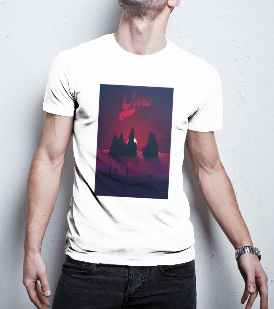 Goose Concert November 13 Ancienne Belgique Brussels Event T-Shirt