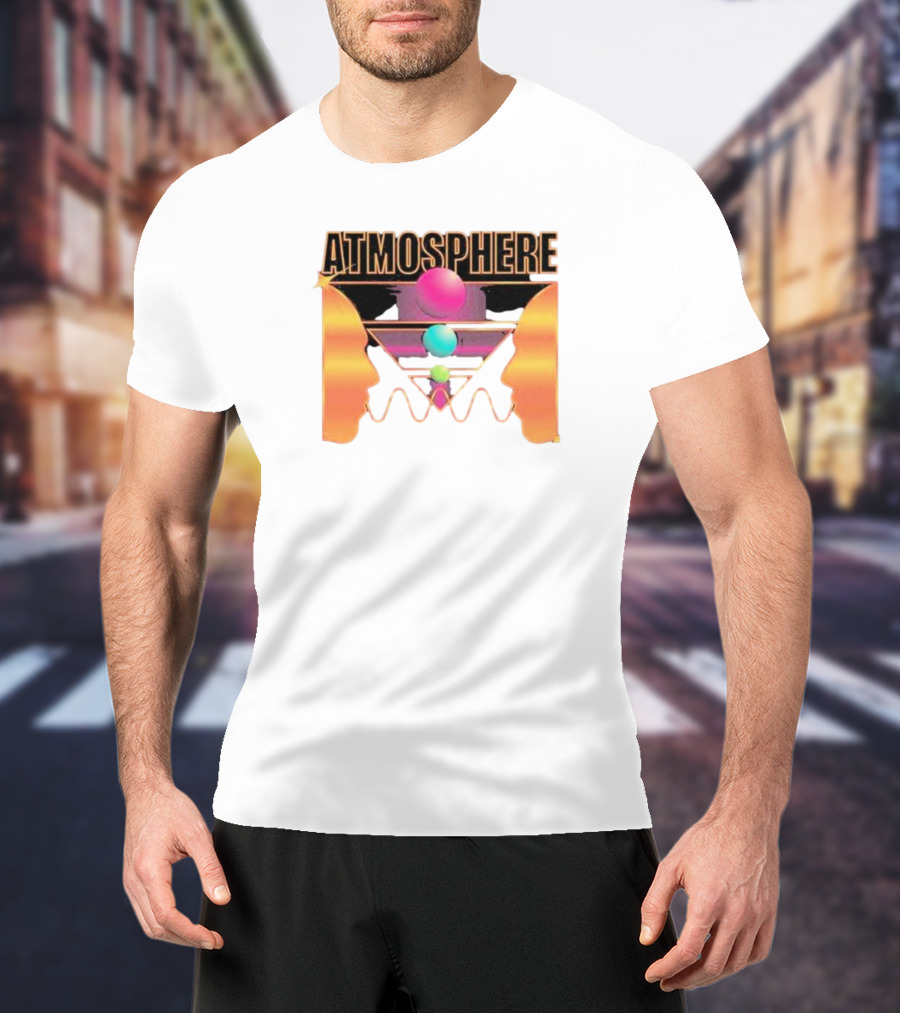 Atmosphere Heads Reflection Triangles Orbs T-Shirt