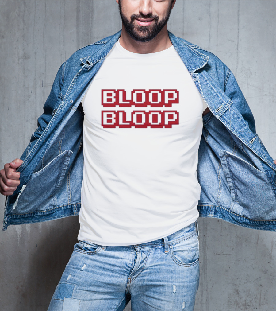 Bloop Bloop Pixelated T-Shirt