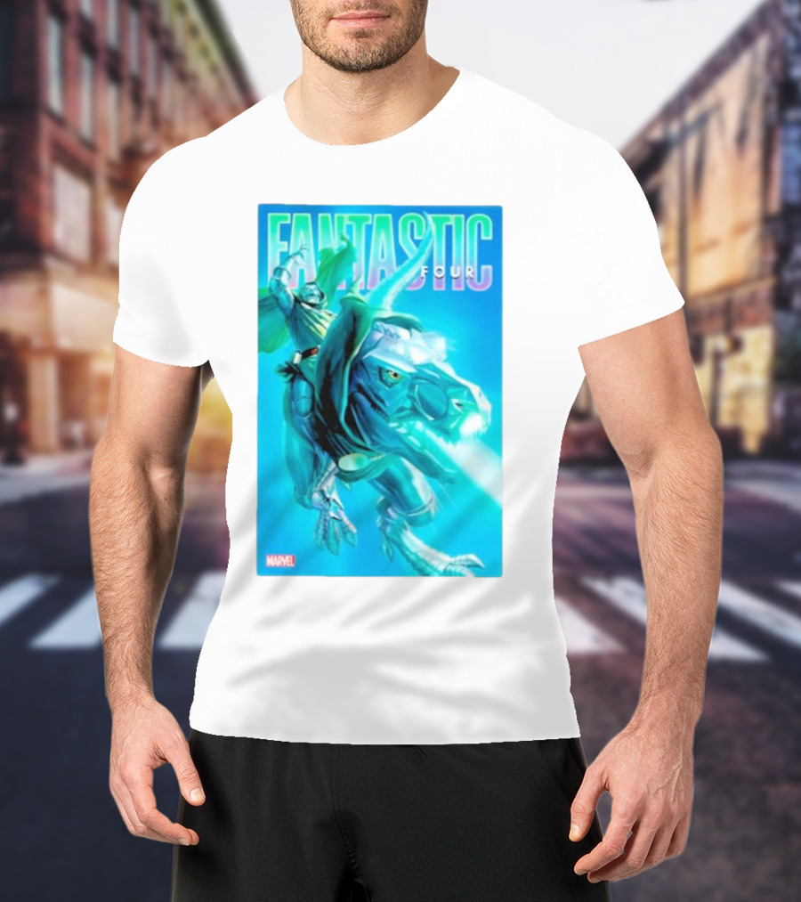 Fantastic Four Marvel Dinosaur T-Shirt