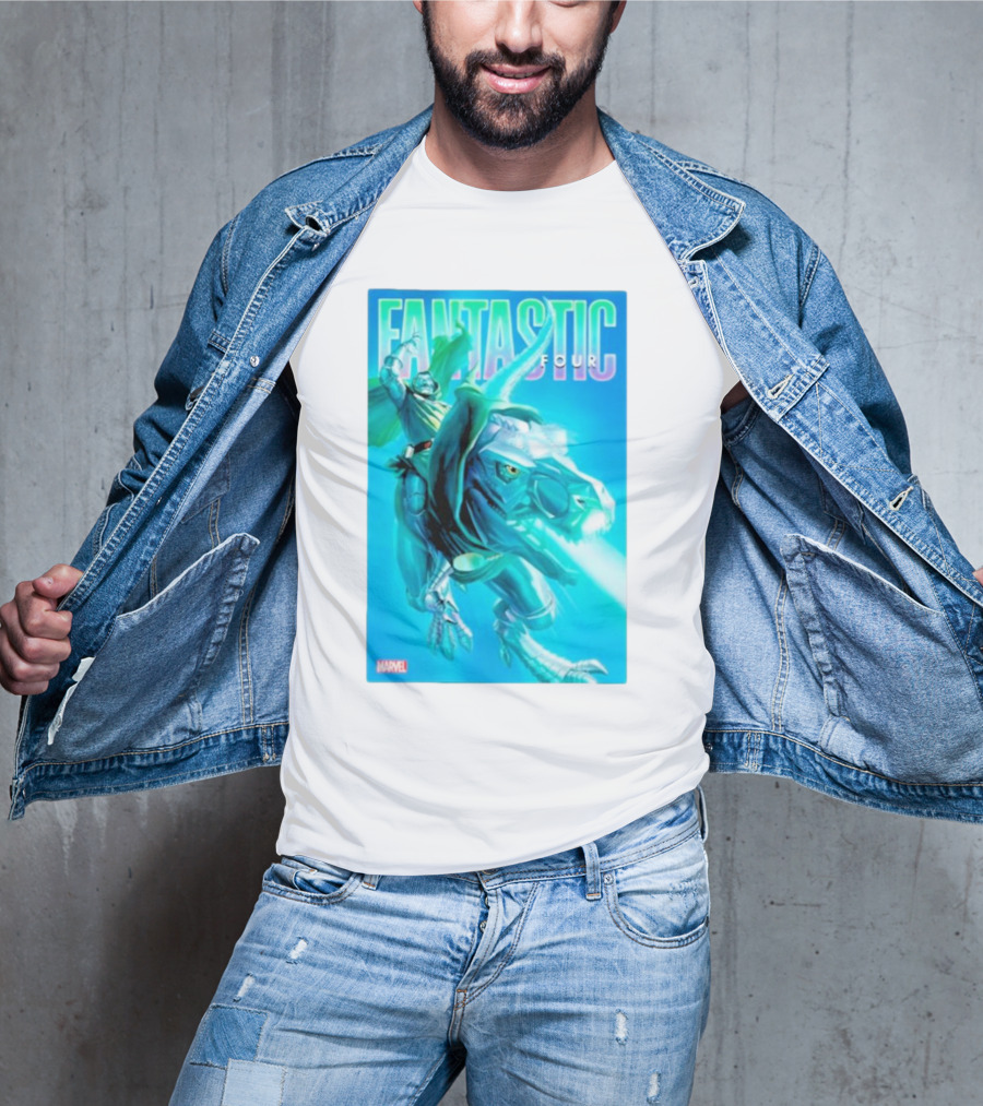 Fantastic Four Marvel Dinosaur T-Shirt