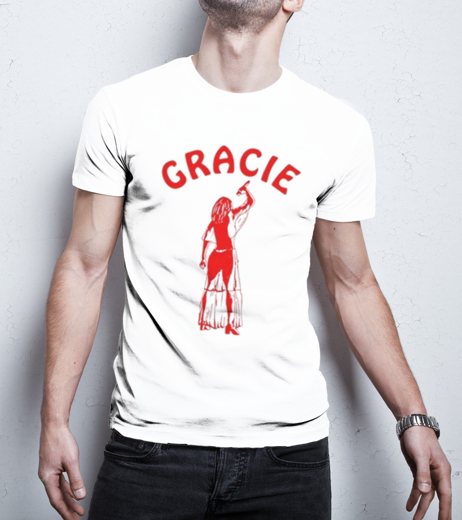 Gracie Abrams Gracie Red Illustration Image T-Shirt