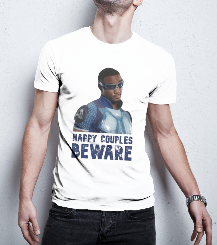 Happy Couples Beware Captain Secret Identity T-Shirt
