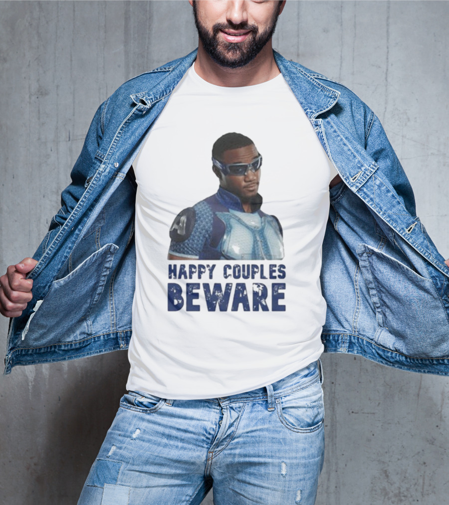 Happy Couples Beware Captain Secret Identity T-Shirt