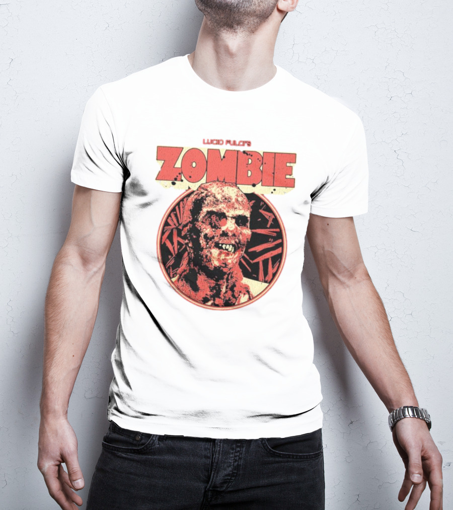 Lucio Fulci's Zombie Retro Horror Movie T-Shirt