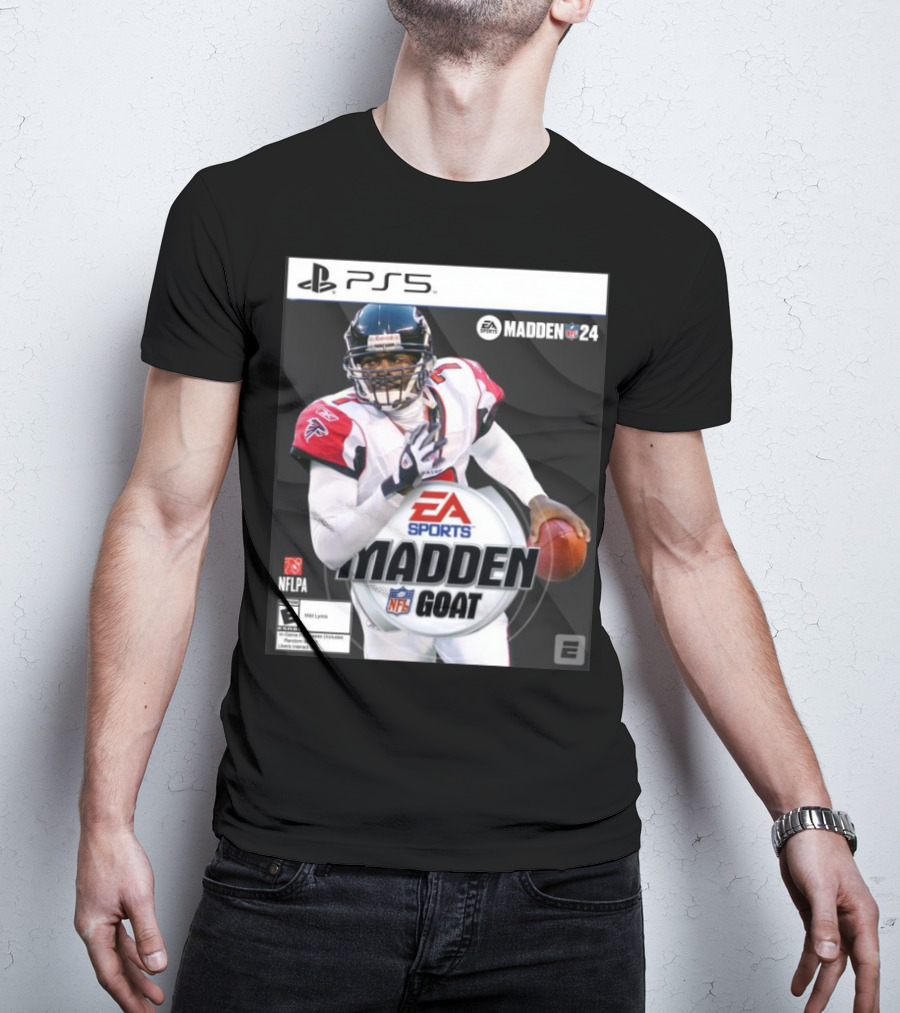 PS5 EA Sports Madden 24 NFLPA Michael Vick Madden GOAT NFL T-Shirt