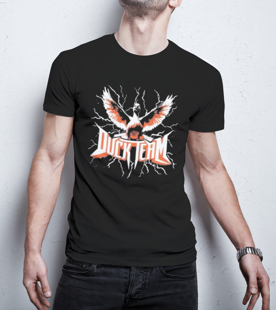 Naddpod Duck Team Metal Winged T-Shirt