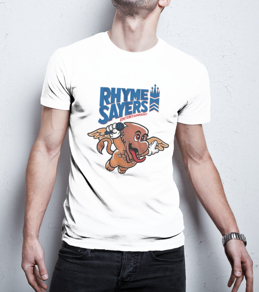 Rhymesayers Entertainment Monkey With Wings And Microphone T-Shirt