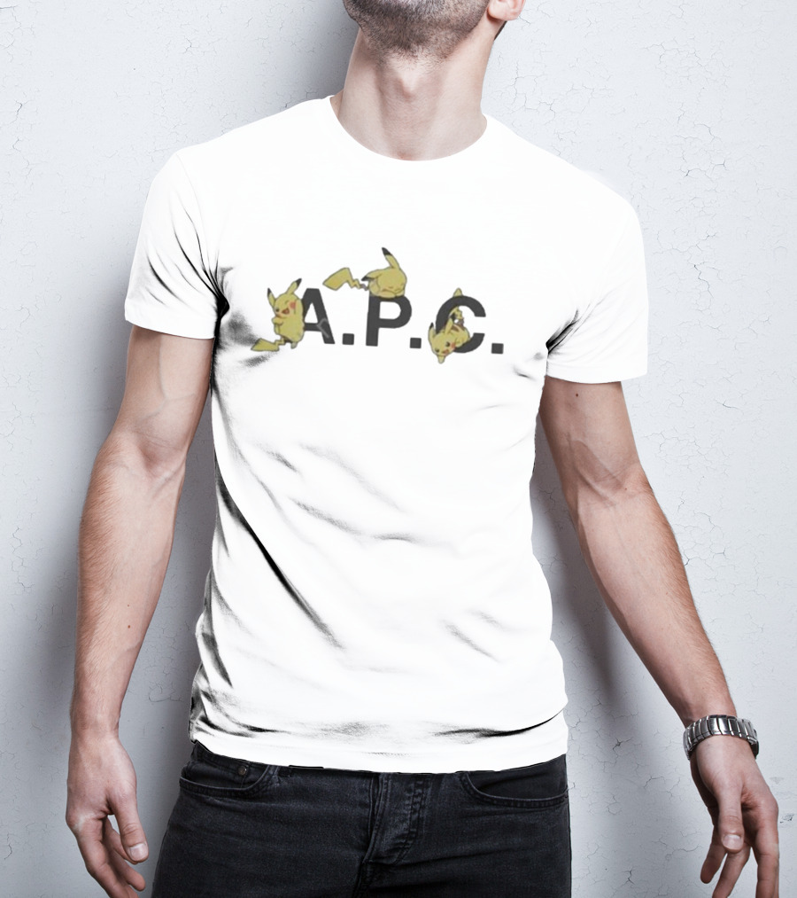 Pokémon × A.P.C. Pikachu Trio T-Shirt
