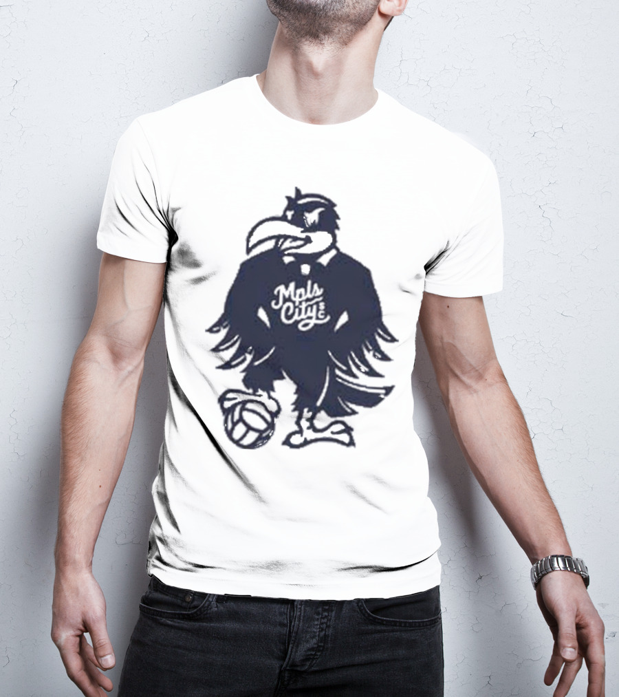 Schmitty The Crow MKE City Basketball Raven T-Shirt