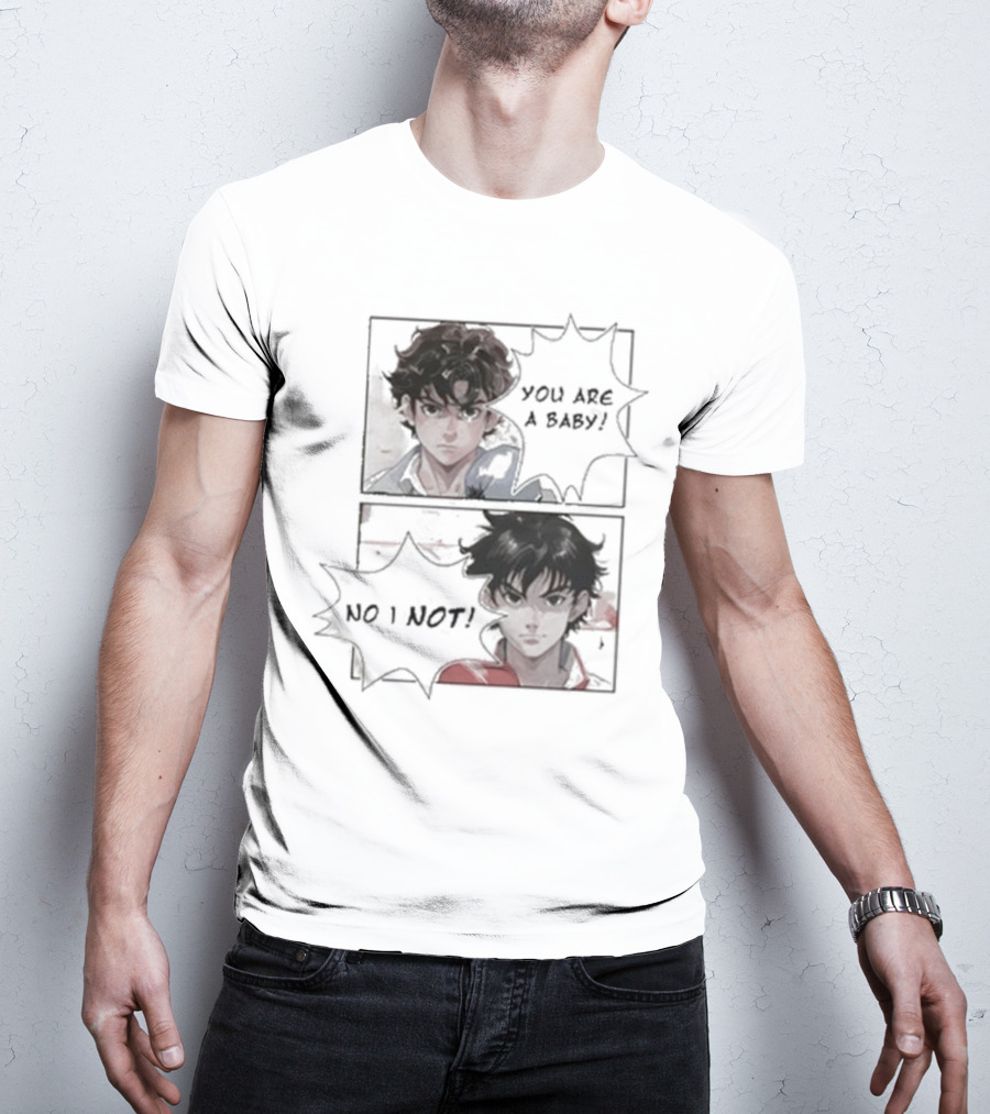 Slushynoobz You Are A Baby No I Not Anime Character Exchange T-Shirt