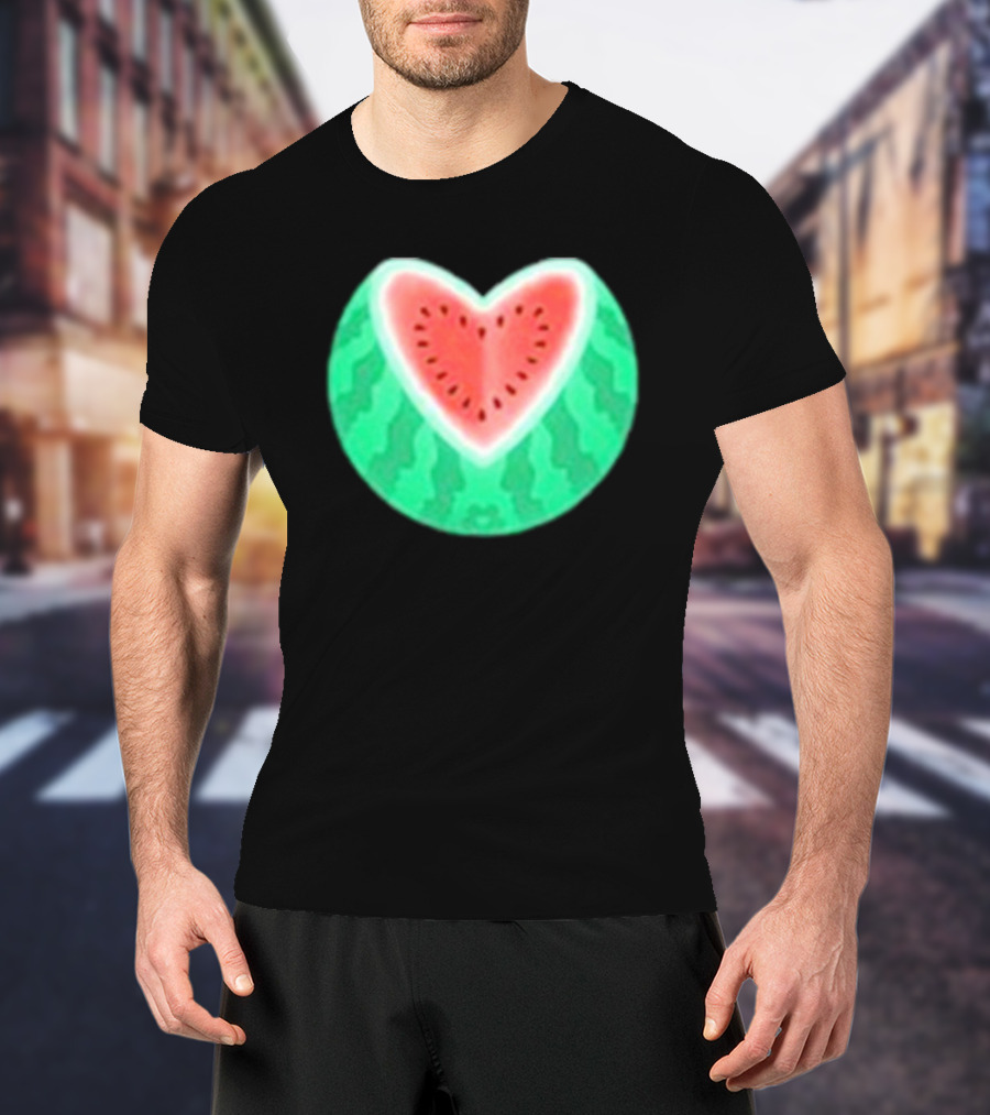 The Yetee Watermelon Heart T-Shirt