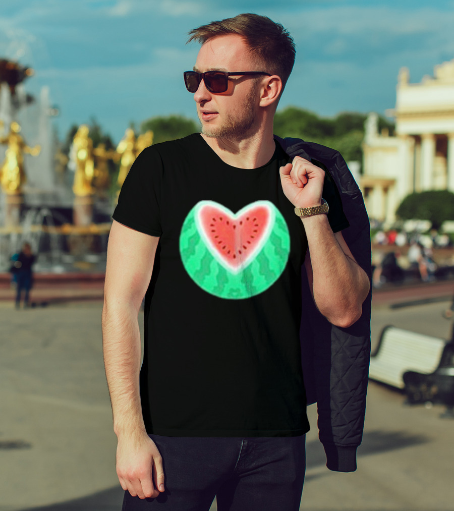 The Yetee Watermelon Heart T-Shirt