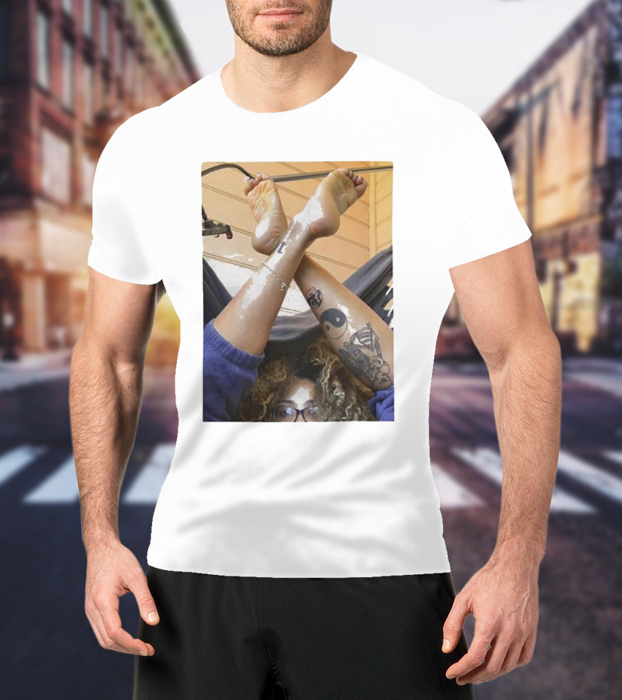 Omgitsbratch Yoga Yin Yang Tattoo Handstand T-Shirt