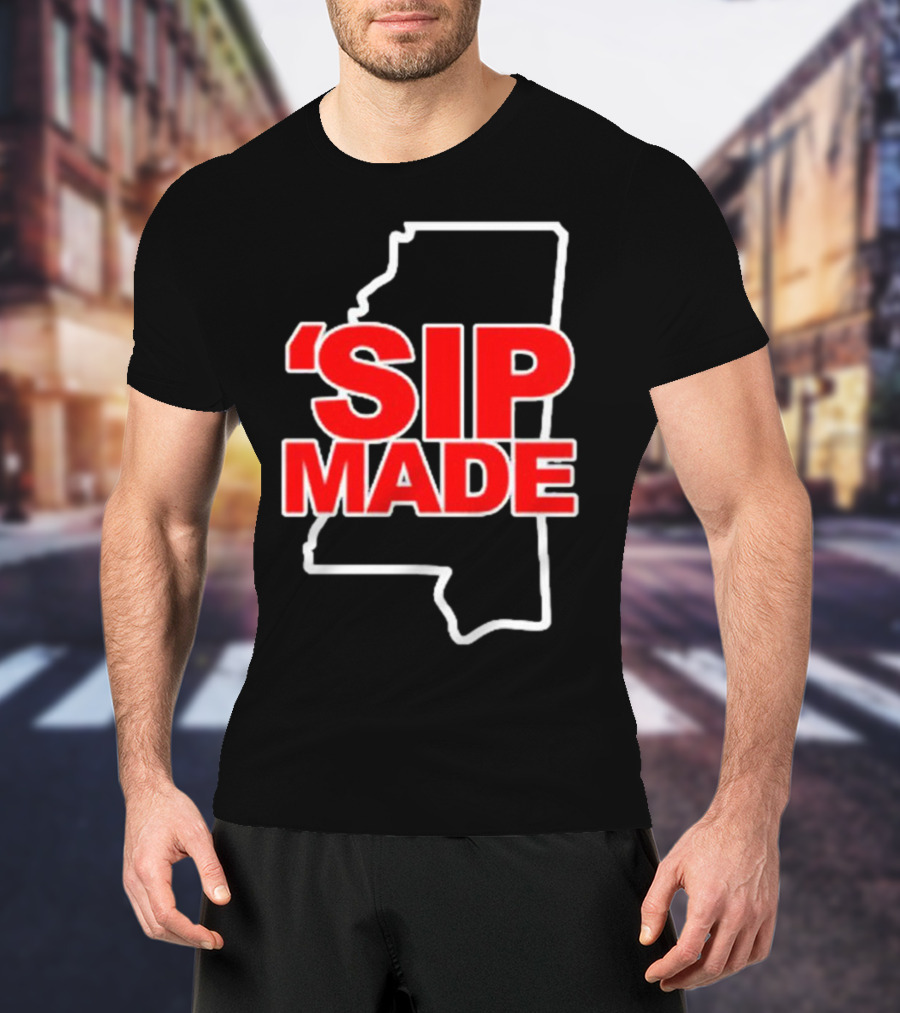 'SIP MADE Mississippi Outline Bolden T-Shirt