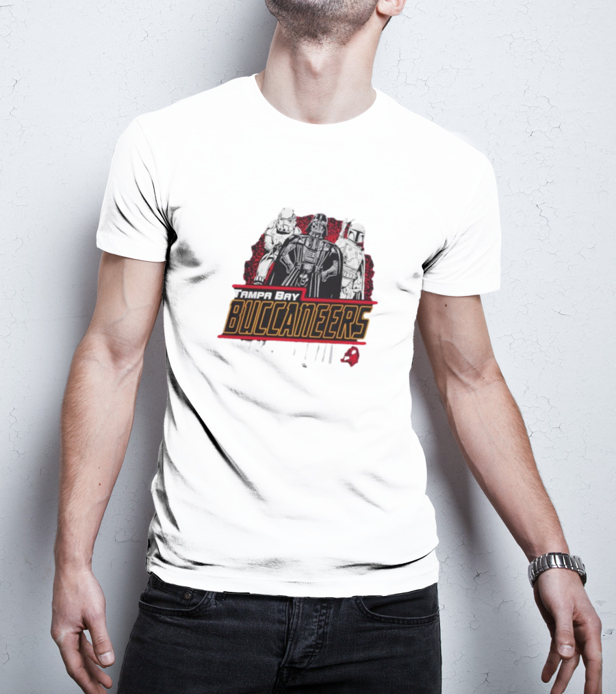 Tampa Bay Buccaneers Star Wars Crossover Junk Food T-Shirt