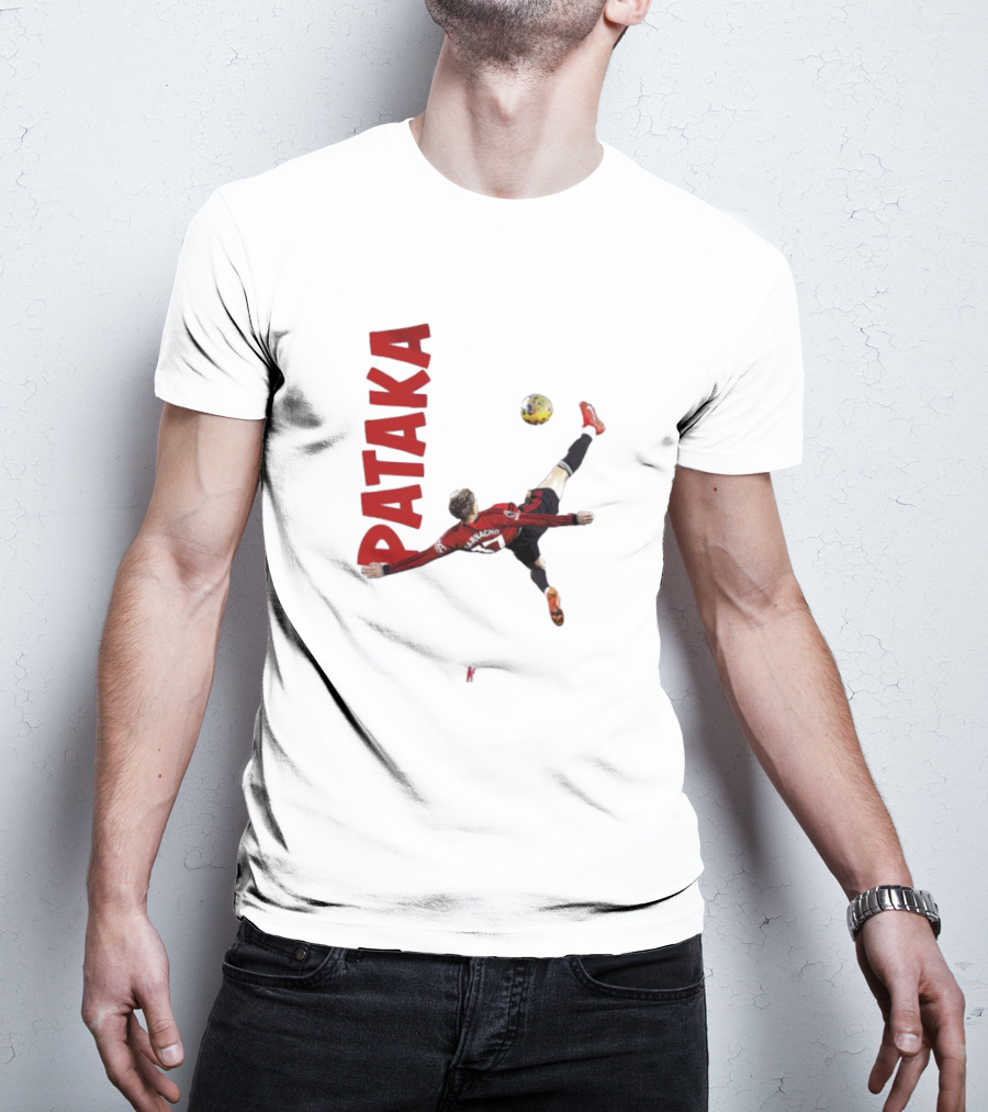 Alejandro Garnacho Bicycle Kick PATAKA Soccer T-Shirt