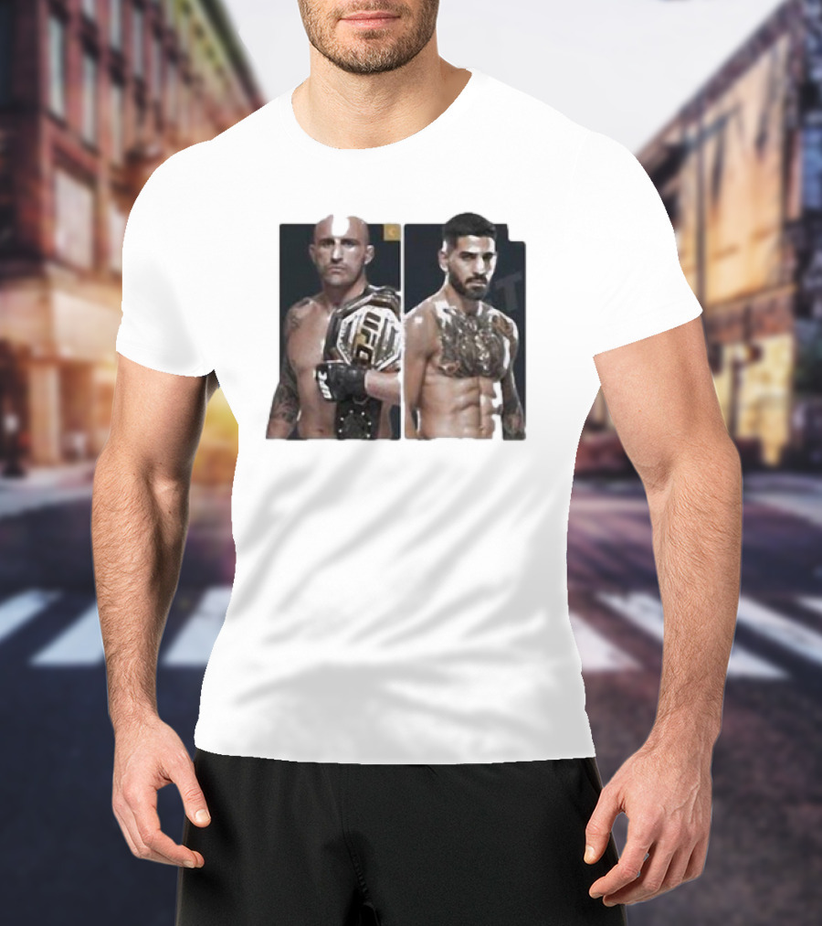 Alexander Volkanovski Vs Ilia Topuria UFC 298 Showdown T-Shirt