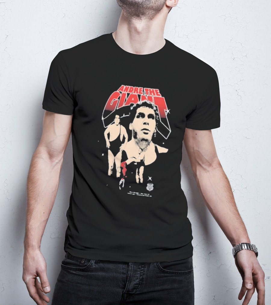 Andre The Giant Ripple Junction Collage Classic Style Stars T-Shirt