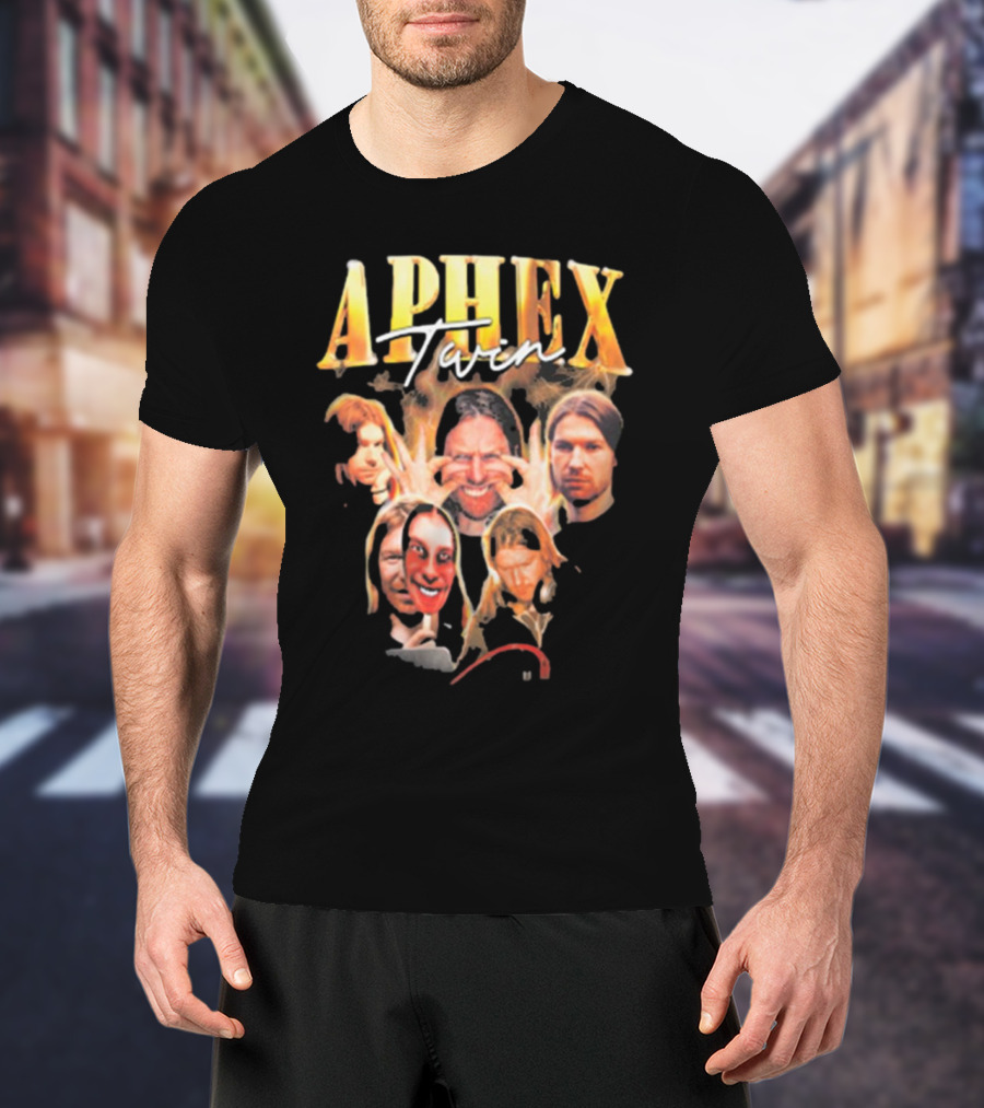 Aphex Twin Faces Tour Collection T-Shirt