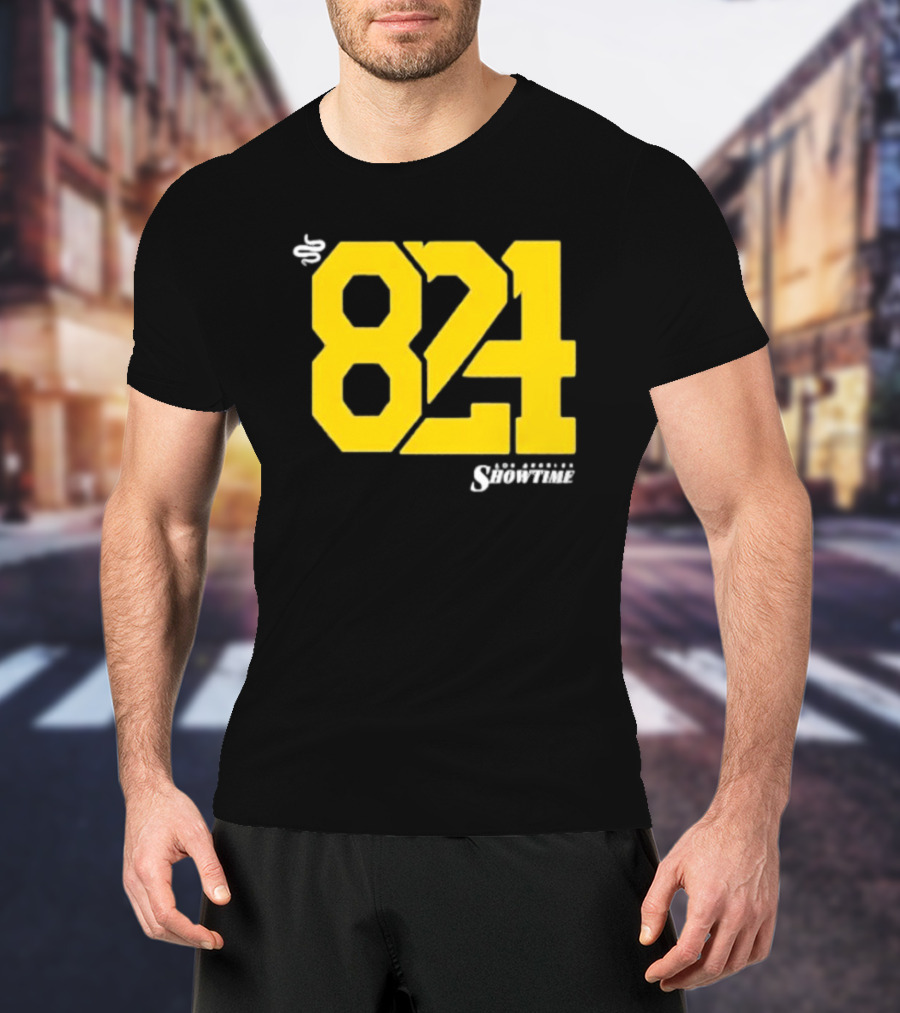 824 Los Angeles Showtime Mamba Day Unity Reptile T-Shirt