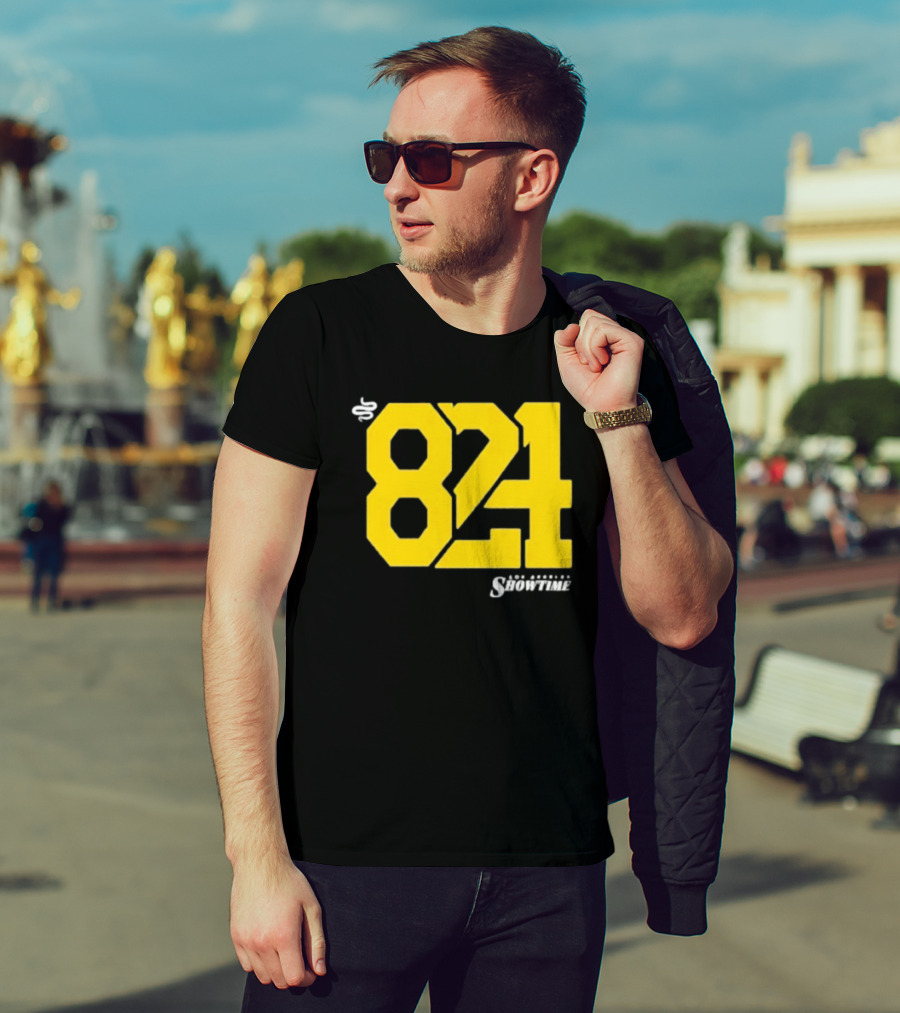 824 Los Angeles Showtime Mamba Day Unity Reptile T-Shirt