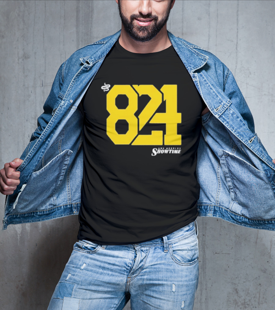 824 Los Angeles Showtime Mamba Day Unity Reptile T-Shirt