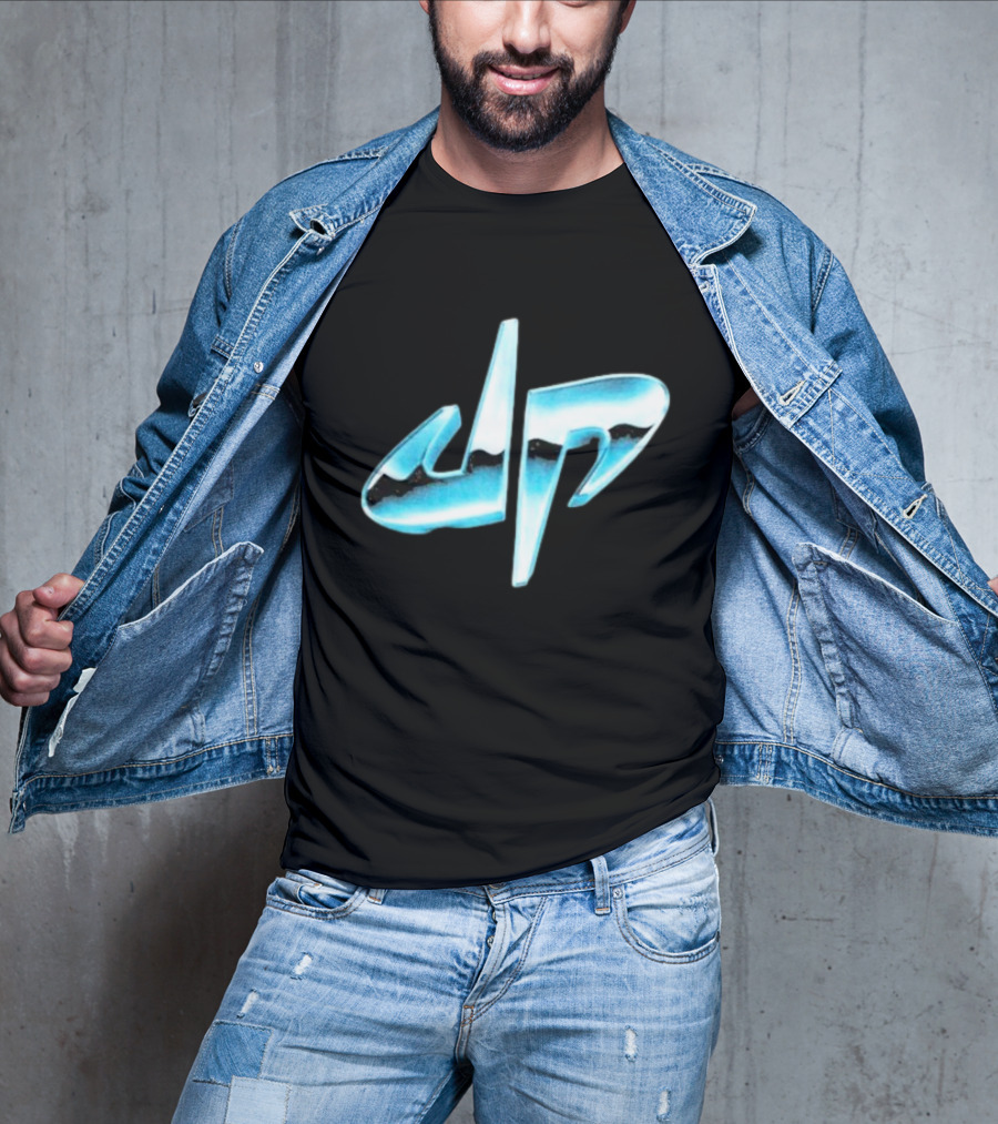 Dude Perfect DP Chrome Blue T-Shirt