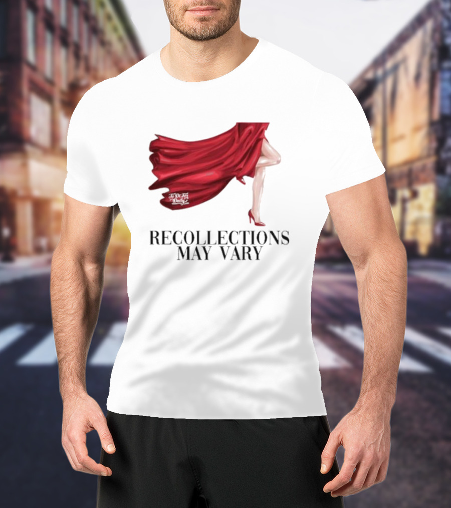 Kate Middleton Catherine Princess Of Wales Recollections May Vary Red Dress T-Shirt