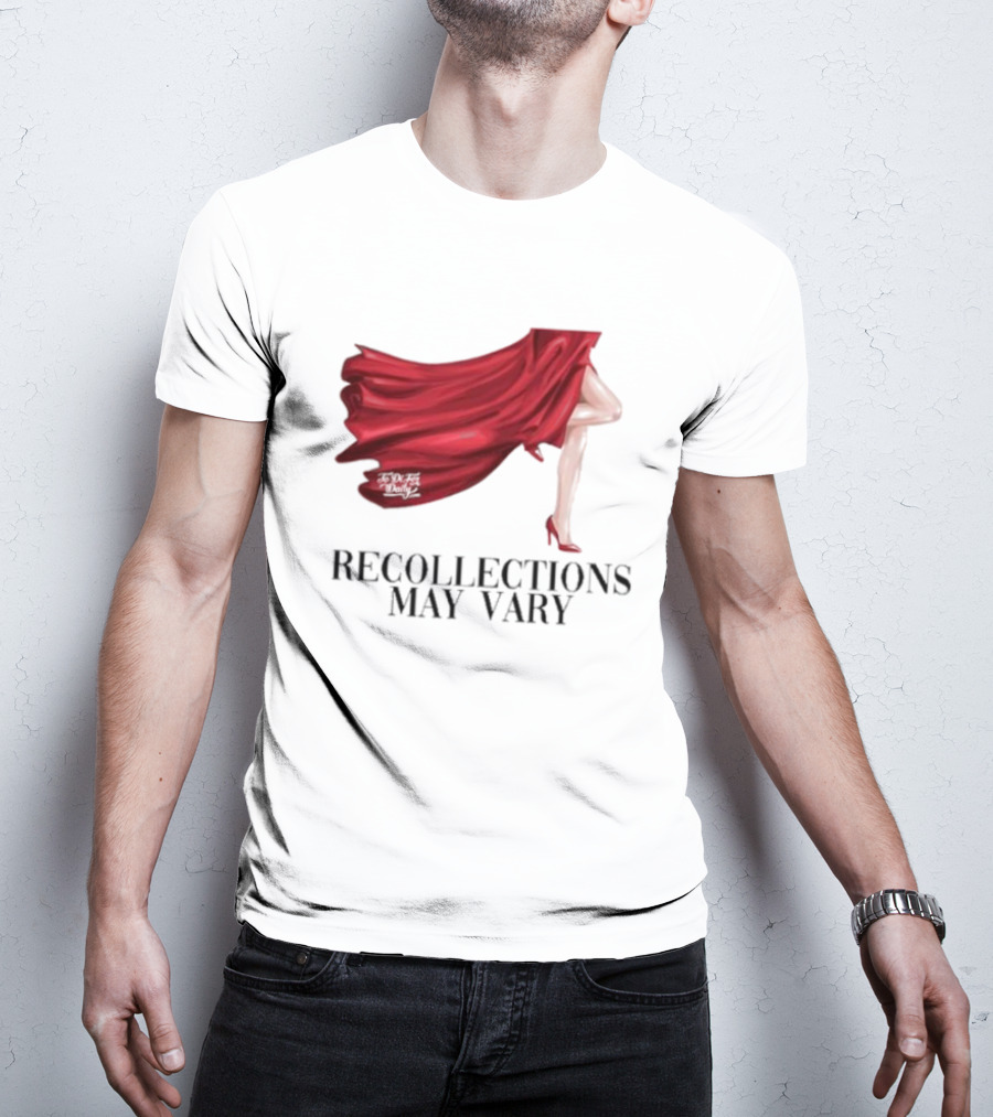Kate Middleton Catherine Princess Of Wales Recollections May Vary Red Dress T-Shirt