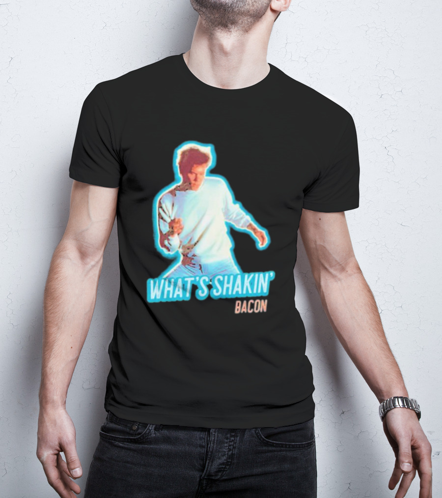 Footloose 40th Anniversary What’s Shakin’ Bacon Retro Dance T-Shirt