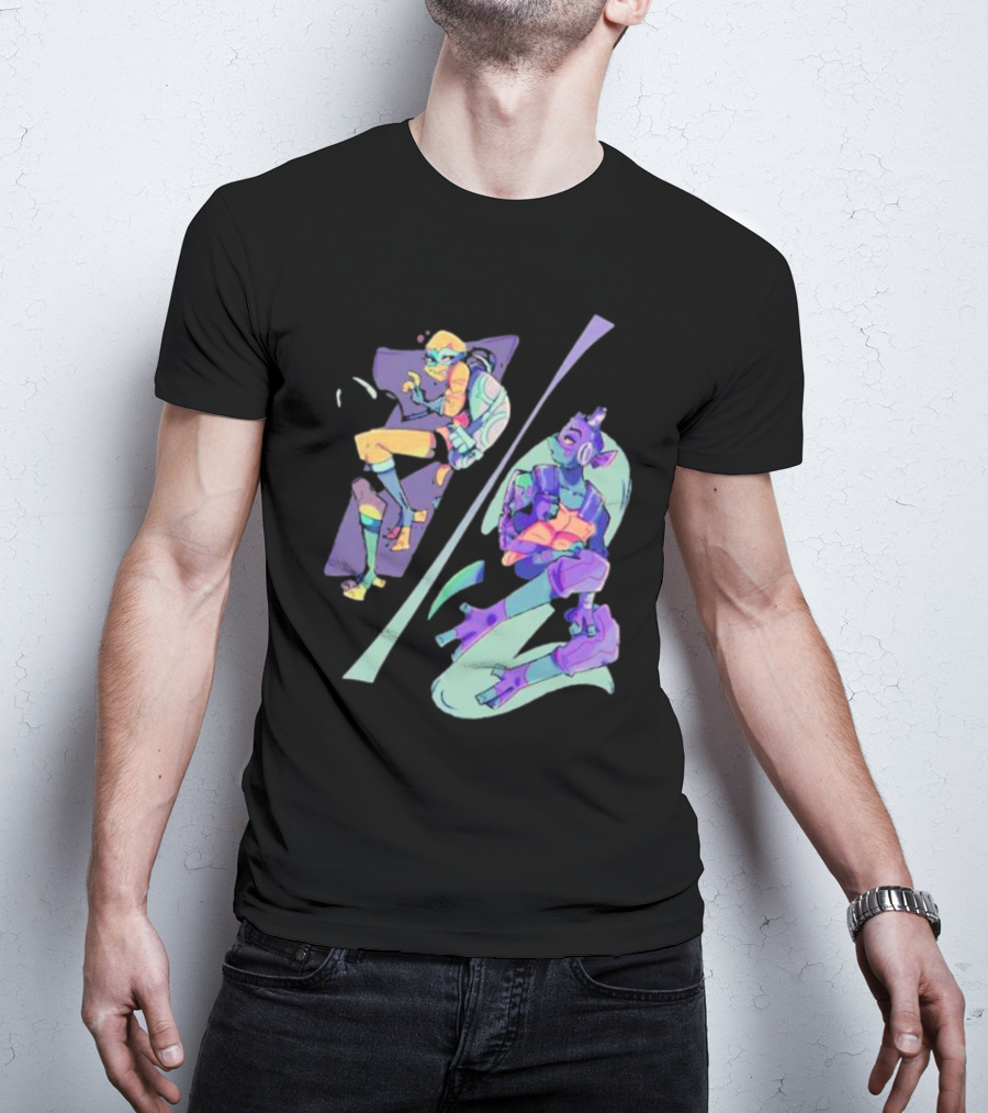 TMNT Last Ronin Leo And Don Alternate Universe Duo T-Shirt