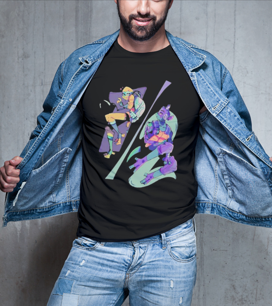 TMNT Last Ronin Leo And Don Alternate Universe Duo T-Shirt