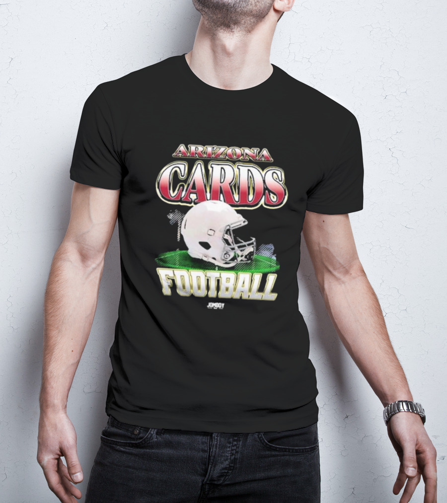 Arizona Cards Football Helmet Jomboy T-Shirt