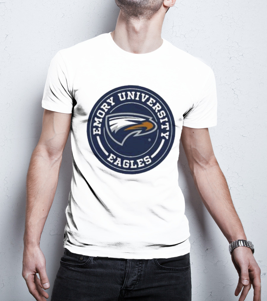 Emory University Eagles Circle Emblem T-Shirt