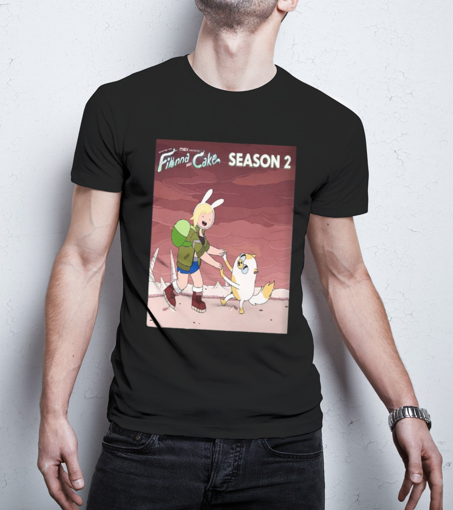Max Original Adventure Time Fionna And Cake Season 2 T-Shirt