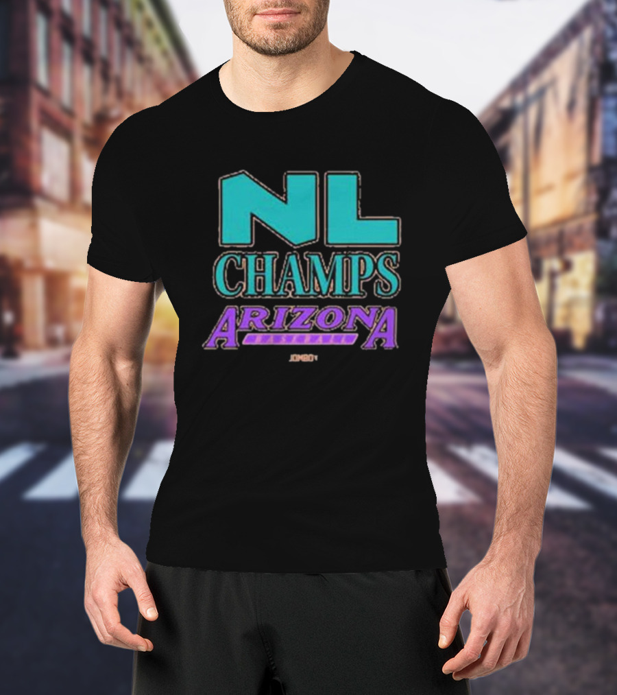 NL Champs Arizona Baseball Jomboy T-Shirt