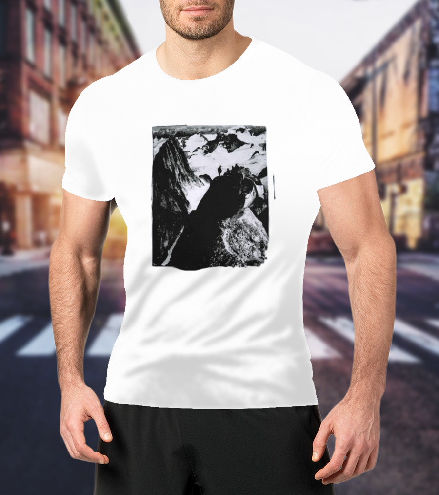 Pinnacle Mountain Monochrome Alpine Adventure T-Shirt