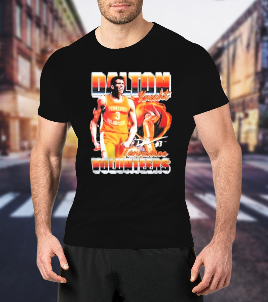 Tennessee Volunteers Dalton Knecht 3 Basketball Vintage T-Shirt