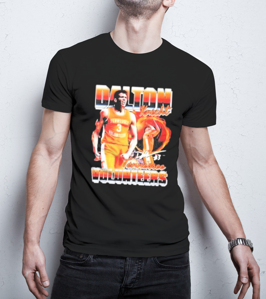 Tennessee Volunteers Dalton Knecht 3 Basketball Vintage T-Shirt