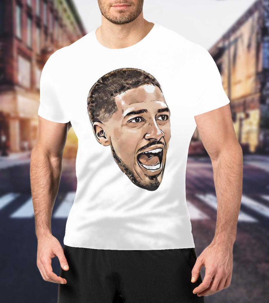 Tyrese Haliburton Indiana Basketball Scream Face T-Shirt