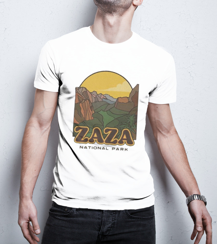 Fourtwenty Zaza National Park Scenic Wilderness Vista T-Shirt