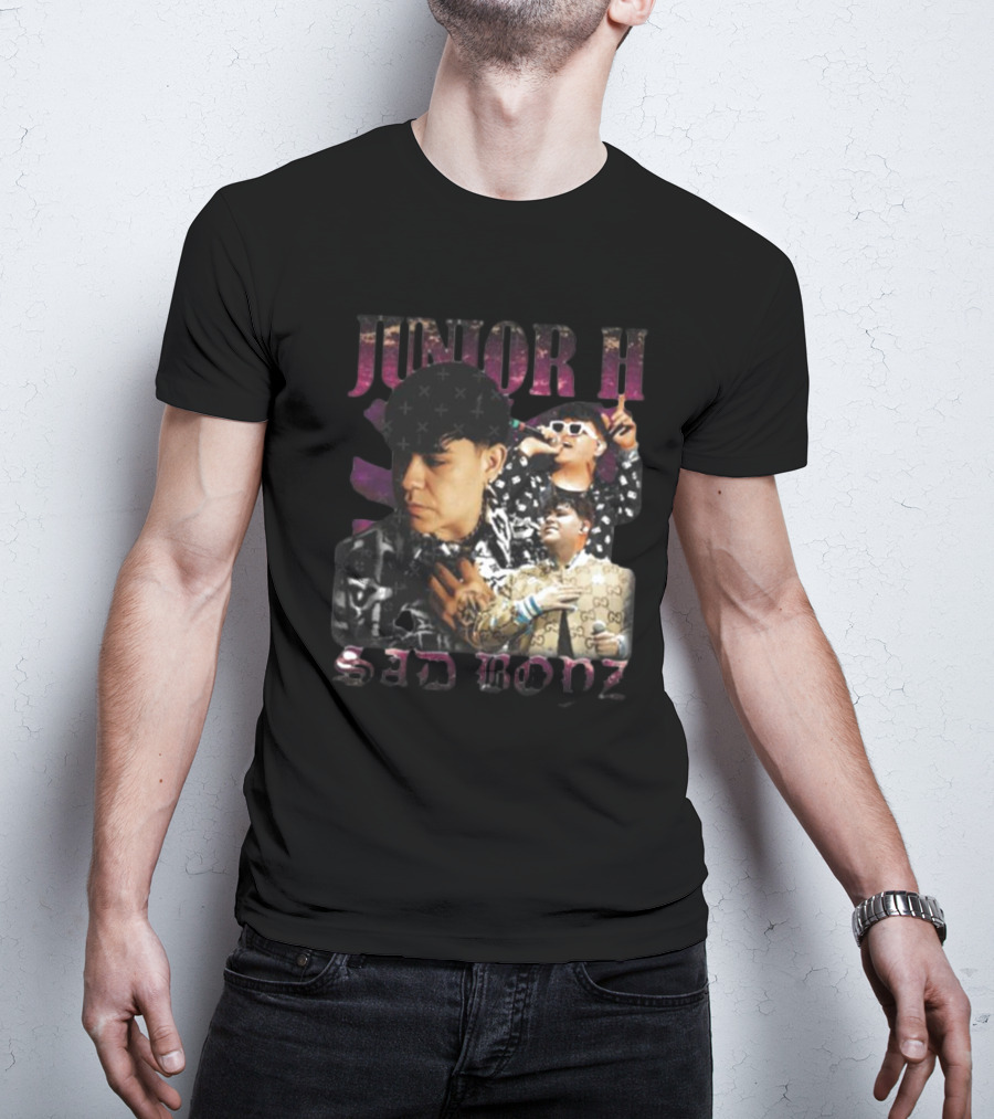 Junior H Sad Boyz Album Cover T-Shirt