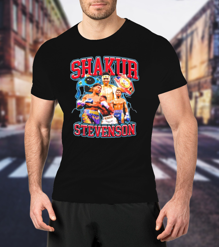 Shakur Stevenson Newark Champ Boxing Legends T-Shirt
