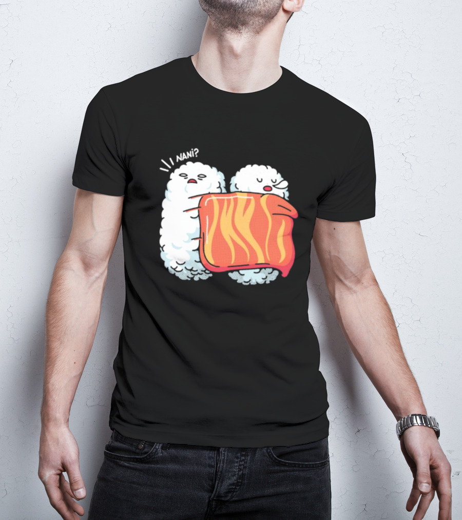 Nani Sleeping Sushi Rice Ball Blanket Surprise T-Shirt