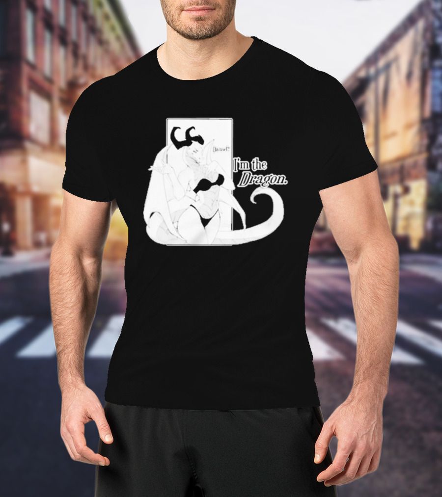 I'm The Dragon Vexstacyart Damsel T-Shirt