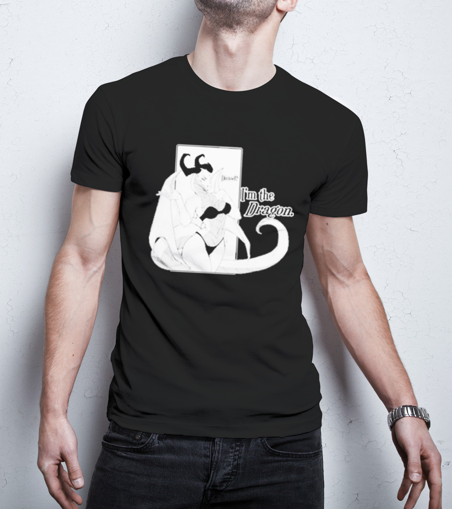 I'm The Dragon Vexstacyart Damsel T-Shirt