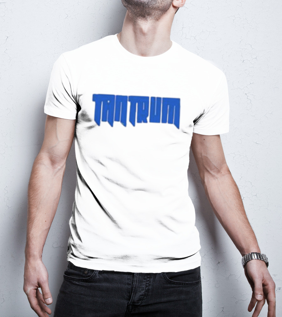 Waterparks Tantrum Blue Lettering T-Shirt