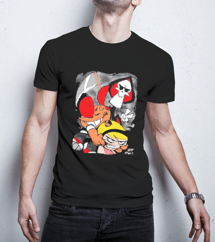 Grim Adventures Billy Mandy Cartoon Network Fan Art Freddy Ramirez T-Shirt