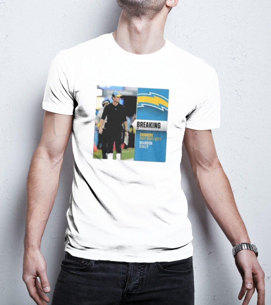 Breaking Chargers Part Ways With Brandon Staley T-Shirt